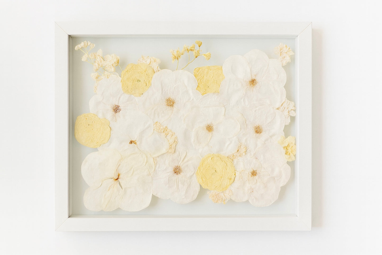 11x14 - Pressed Bridal Bouquet