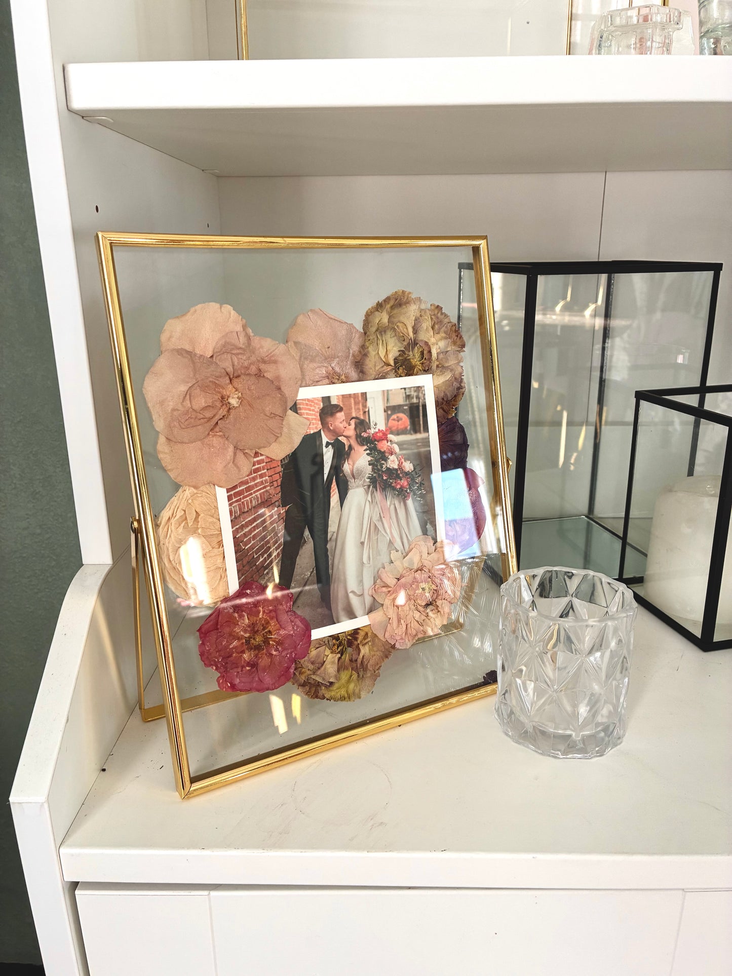 Keepsake Pressed Flower with Photo