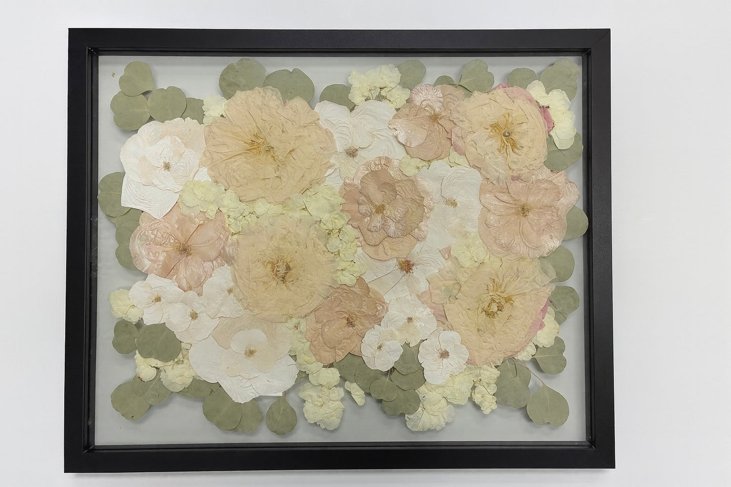 16x20 Pressed Bridal Bouquet