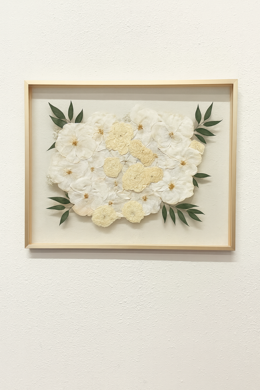 16x20 Pressed Bridal Bouquet